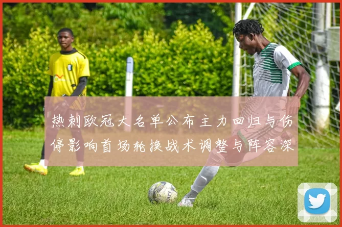热刺欧冠大名单公布主力回归与伤停影响首场轮换战术调整与阵容深度